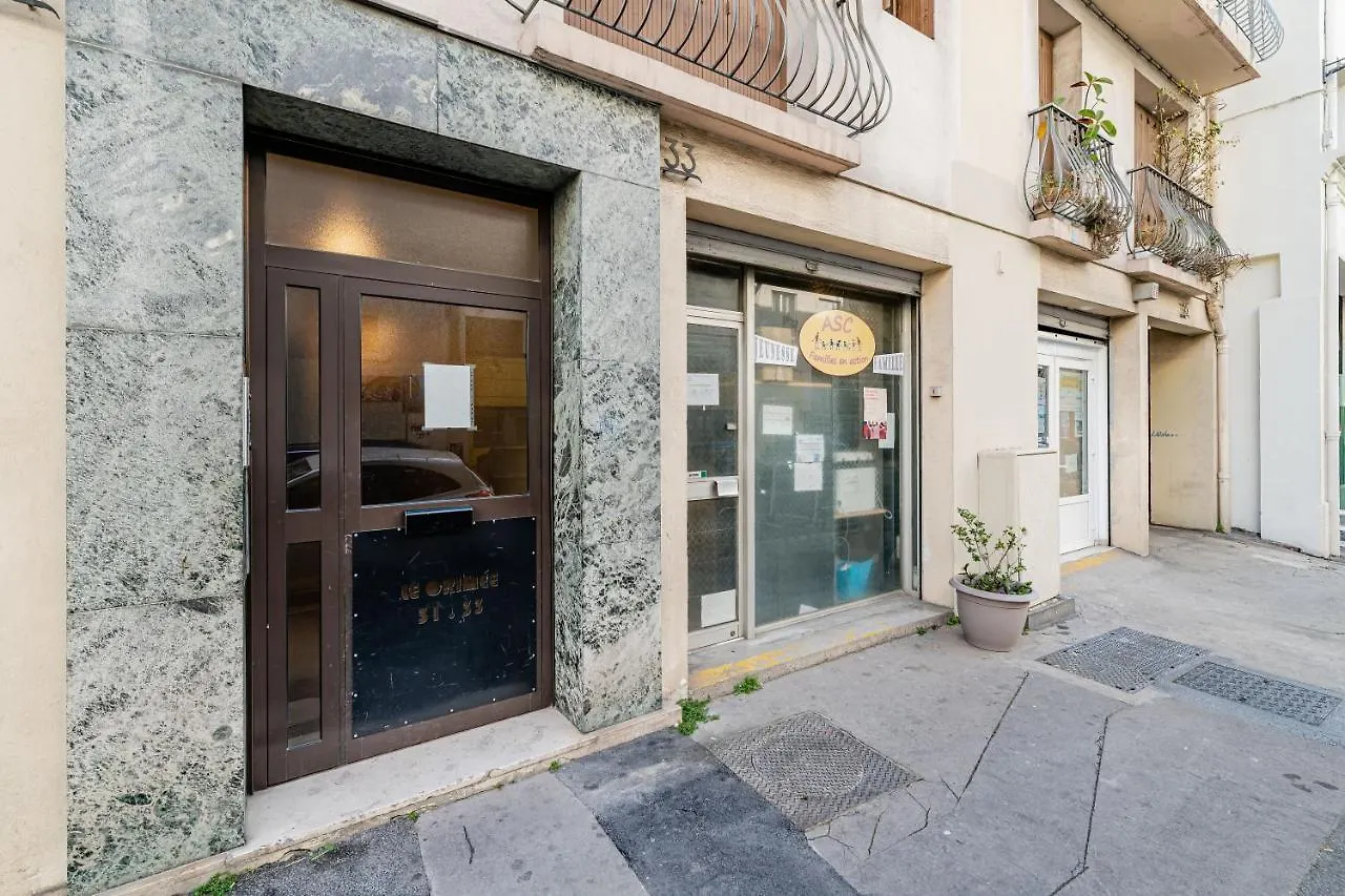 Gare St Charles- Superbe Appartement Avec 3 Chambres Marseille